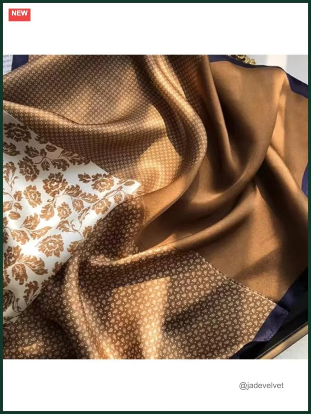 100% Mulberry Silk Square Scarf Women 21 inch Neckerchief Headscarf